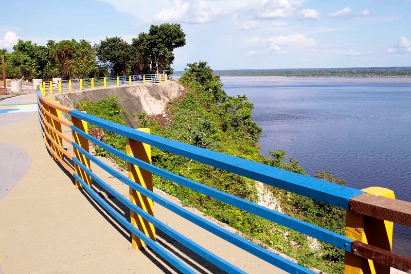 Prefeitura de Manaus alerta para mau uso do 'Parque Encontro das Águas' que ainda não está em funcionamento