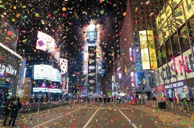 Nova York terá réveillon na Times Square com exigência de comprovante da vacina