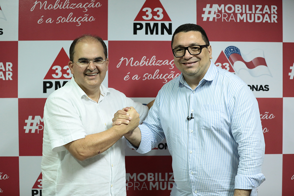 Ricardo Nicolau fecha apoio com PMN para concorrer ao Governo Ricardo Nicolau fecha apoio com PMN para concorrer ao Governo