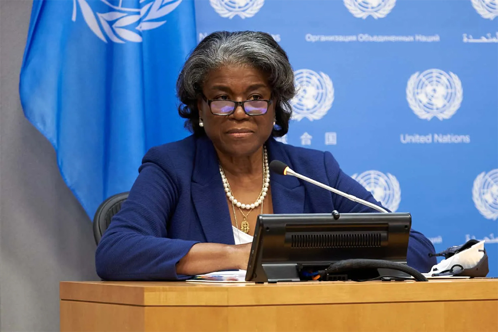 Guerra na Ucrânia deixará 40 milhões de famintos na África, diz embaixadora dos EUA na ONU Guerra na Ucrânia deixará 40 milhões de famintos na África, diz embaixadora dos EUA na ONU