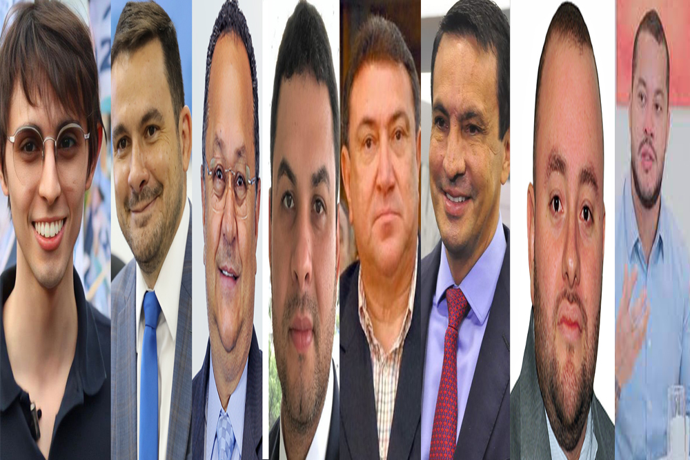 Lista dos oito deputados Lista dos oito deputados