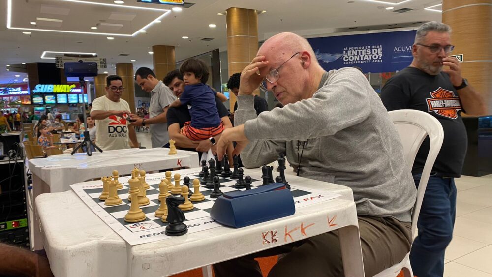 Henrique no Campeonato Sul-americano de Xadrez Escolar