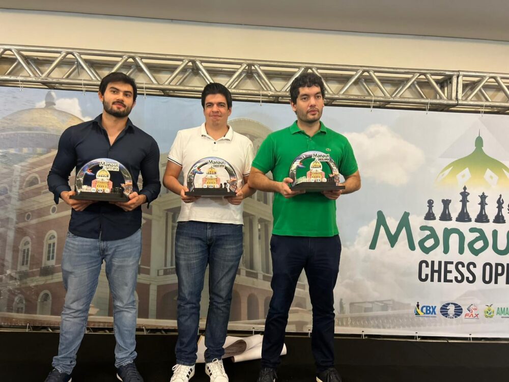 Campeonato internacional Manaus Chess Open recebe maior jogador da