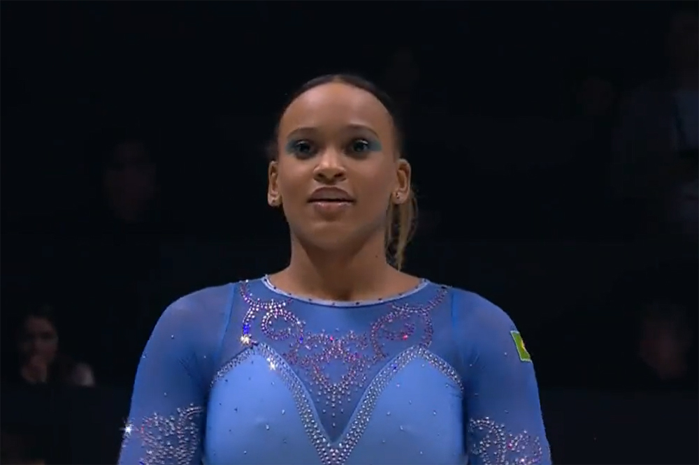 Rebeca Andrade é prata no individual geral do mundial de ginástica artística