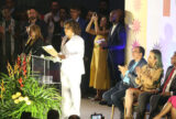 Margareth Queiroz em Cerimônia de posse como ministra da Cultura, Margareth Menezes.