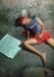 Corpo de Venezuelano morto