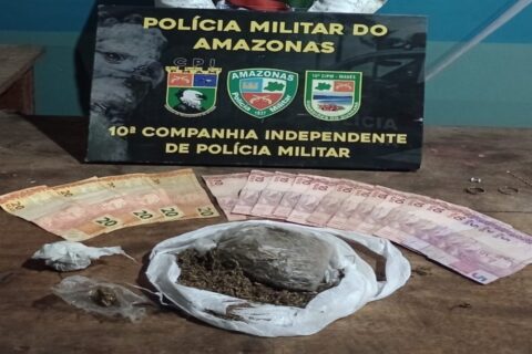 Apreensão drogas em Maués