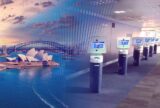 Aeroportos na Austrália adotaram o sistema. Arte: Divulgação/ IDEMIA
