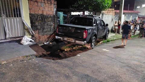 Pick Up que atropelou mãe e filha
