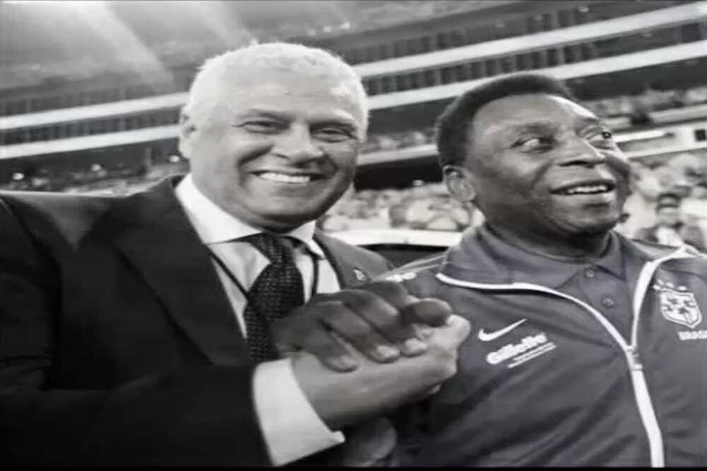 Pelé e Roberto Dinamite