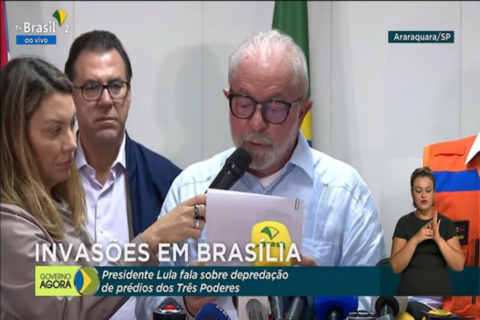 Anúncio foi dado em Araraquara, onde está o presidente. Foto: Reprodução