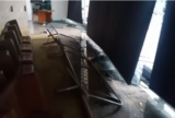 Prédio do STF destruído