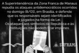 Nota de repúdio Suframa