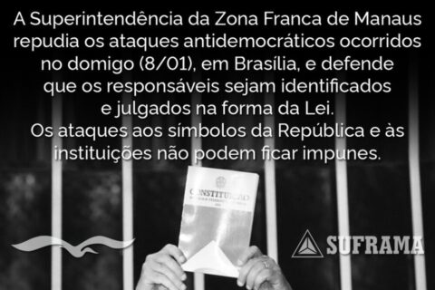 Nota de repúdio Suframa