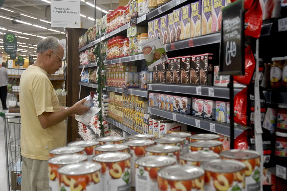 Compra em supermercado