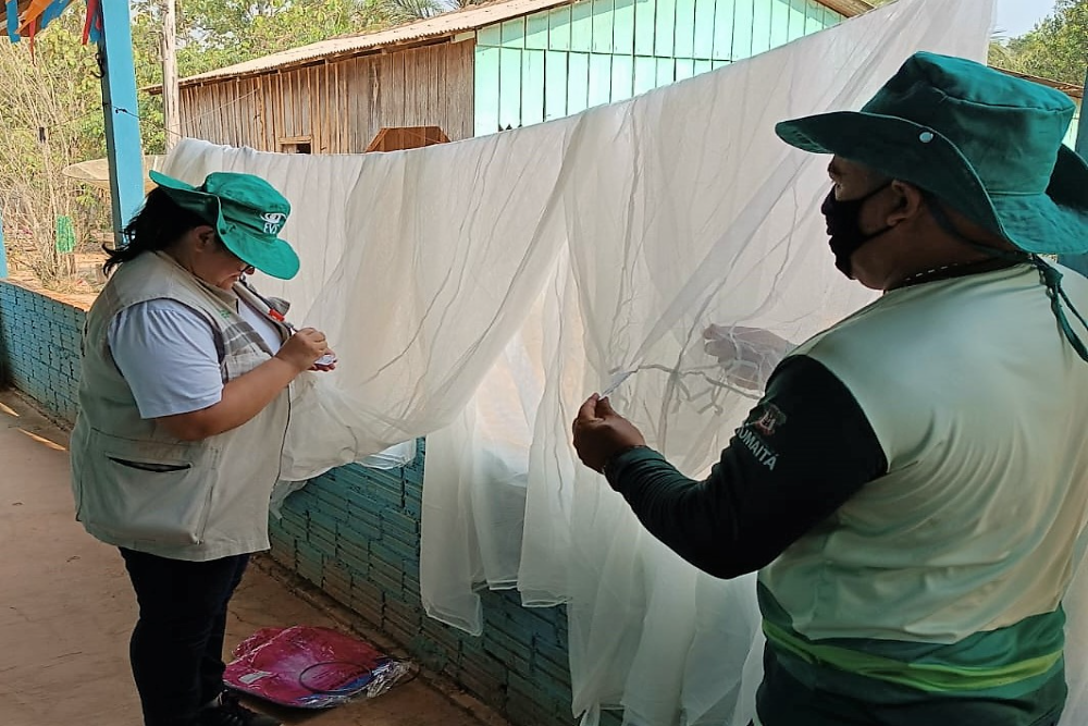 A&ccedil;&otilde;es de combate a mal&aacute;ria no Amazonas