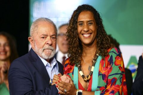 Anielle Franco, irmã de Mariele Franco.