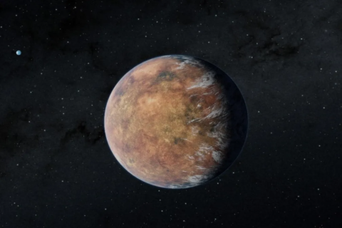 Reprodução do exoplaneta a TOI 700