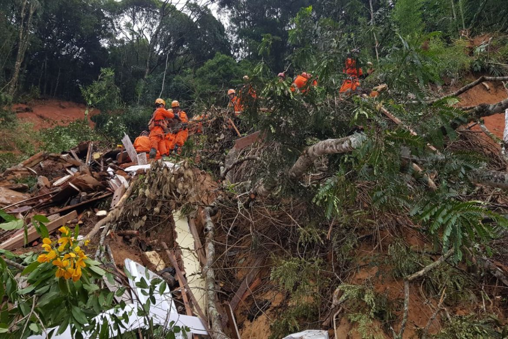 &Aacute;rea de risco em Petr&oacute;polis