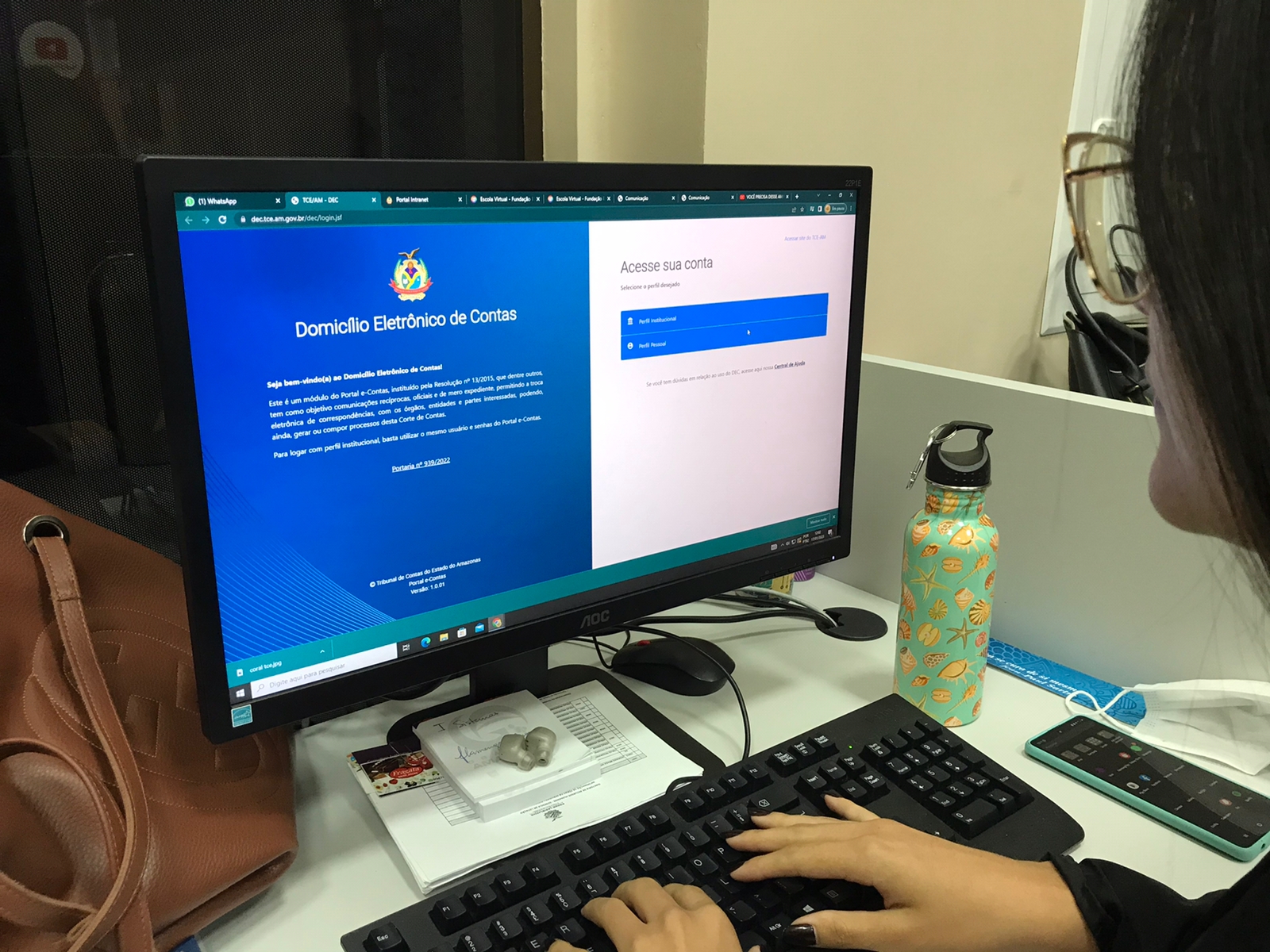 Gestores devem se cadastrar em nova plataforma de processos do TCE-AM