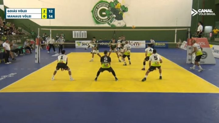 Manaus Vôlei/TecToy é derrotado pelo Goiás em estreia na Superliga B