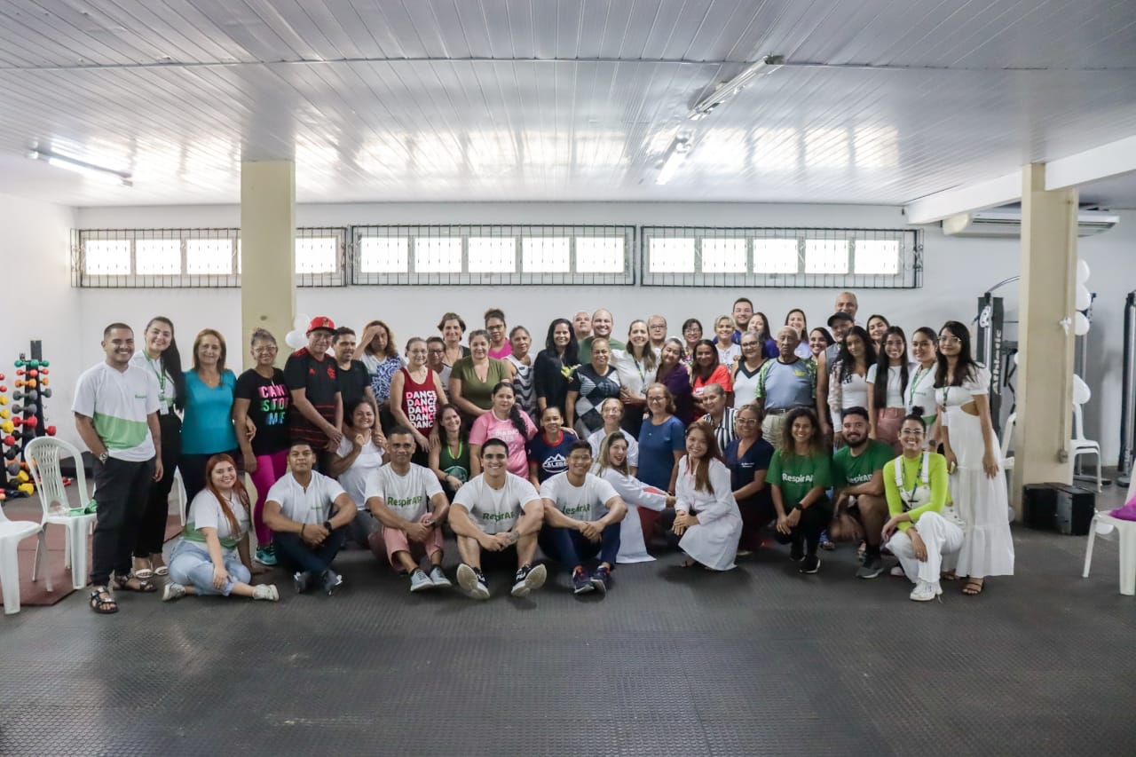 Pacientes do +RespirAR participam de atividade do ‘Janeiro Branco’