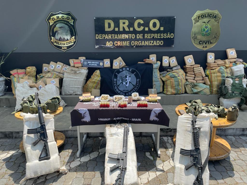 Apreensões de armas de fogo irregulares no AM aumentam em 12%