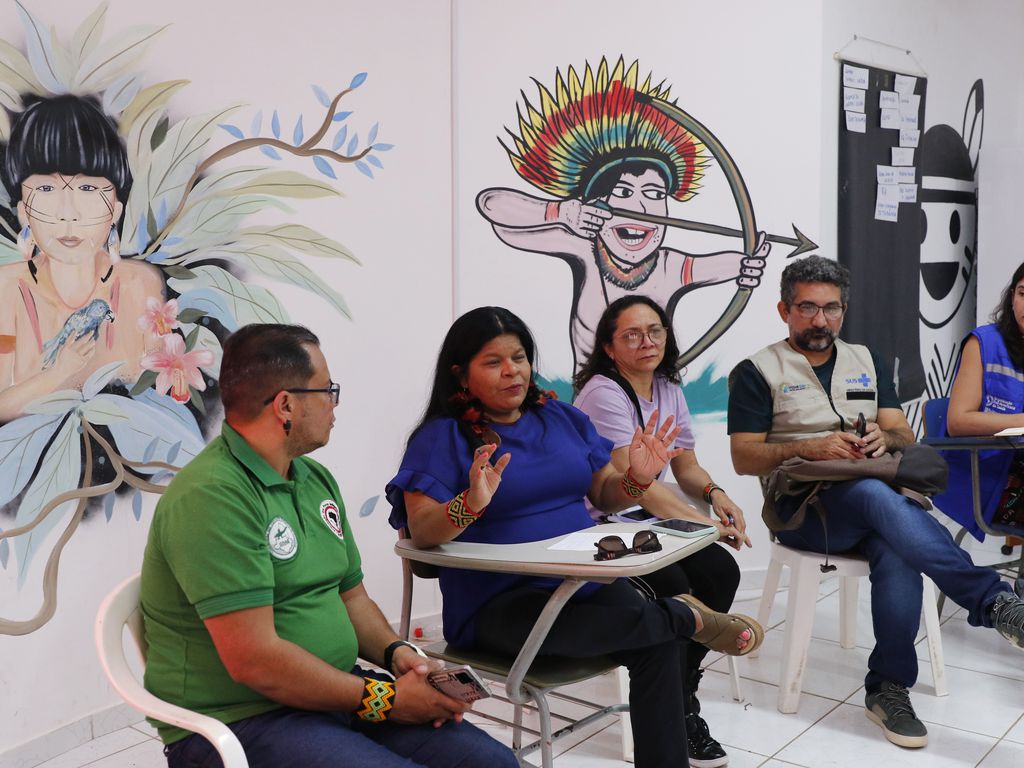 Ministra diz que é preciso garantir alimentos próprios dos ianomâmis