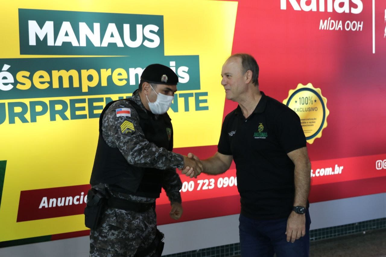 Equipe de policiais do AM enviado para Brasília retorna a Manaus