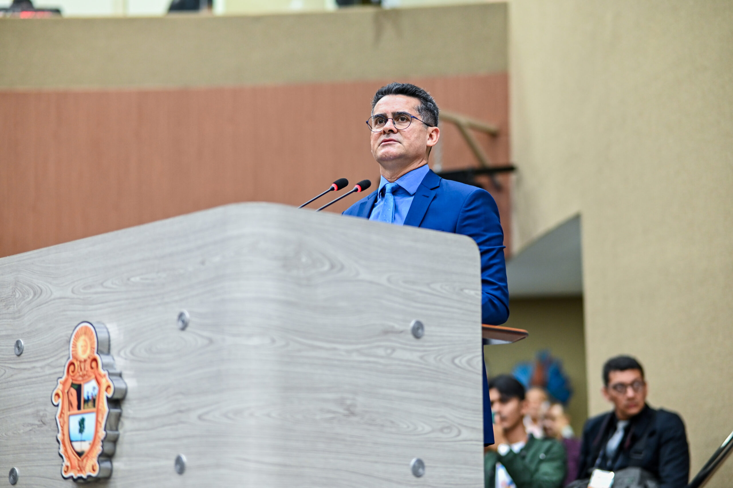 David Almeida anuncia concurso público durante abertura do ano legislativo municipal
