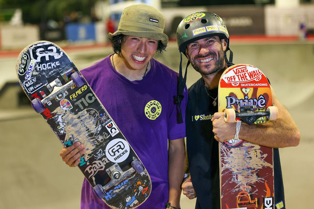 Pan 2023: Augusto Akio leva a prata no skate park, jogos pan-americanos