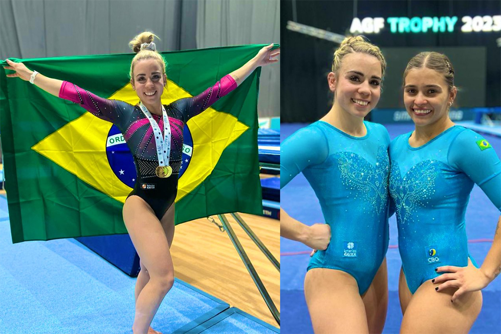 Brasil Brilha Na Etapa De Baku No Azerbaijão De Ginástica De