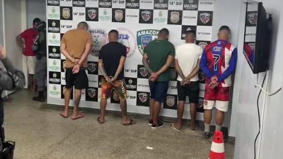 Suspeitos de integrarem facção criminosa são presos durante partida de futebol na Colônia Antônio Aleixo