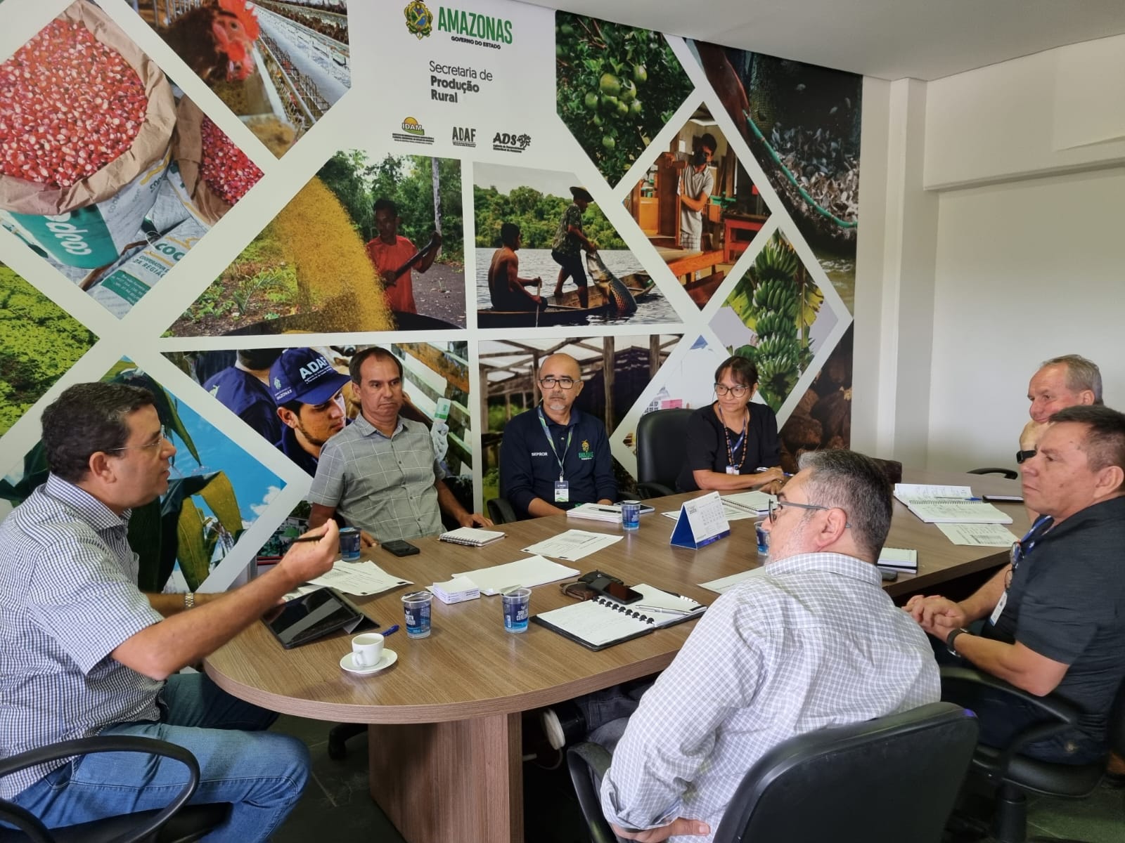 Workshops sobre inovação e novas tecnologias de produção são definidos entre a Sepror e a Embrapa