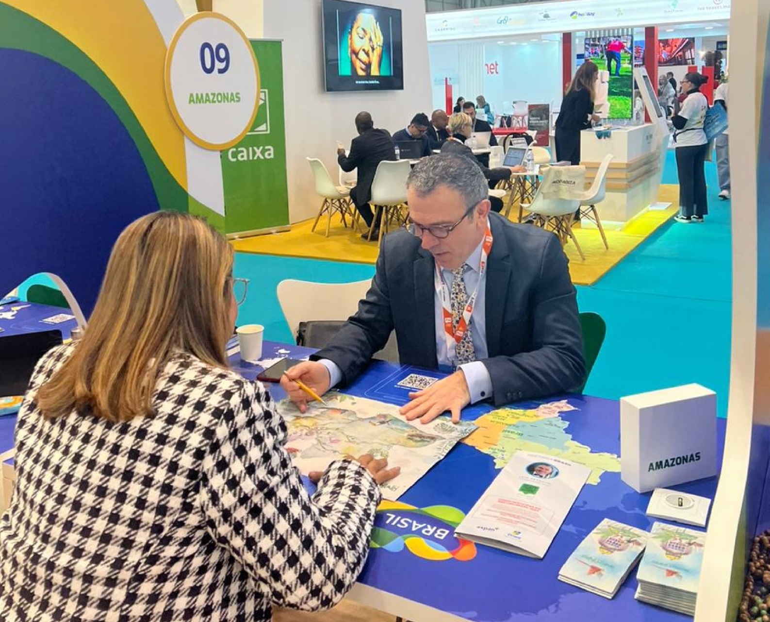 Belezas do Amazonas s&atilde;o apresentadas aos turistas europeu na Bolsa de Turismo de Lisboa