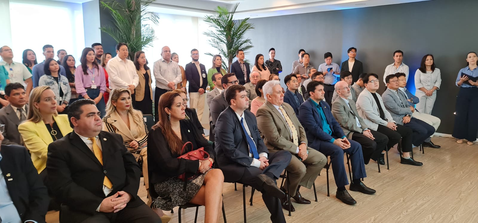 Suframa prestigia inaugura&ccedil;&atilde;o do novo escrit&oacute;rio do Centro de Pesquisa e Desenvolvimento da Samsung em Manaus