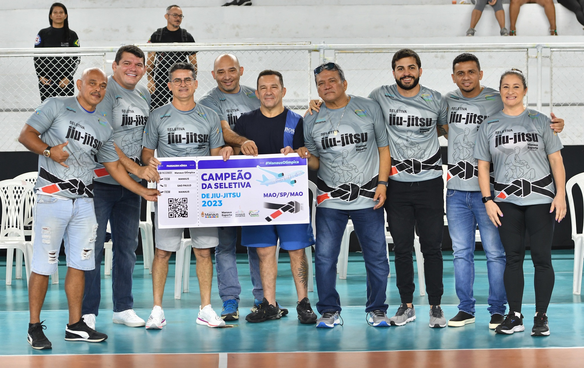 Atletas do jiu-jítsu de Manaus recebem apoio do município para a disputa de campeonato brasileiro
