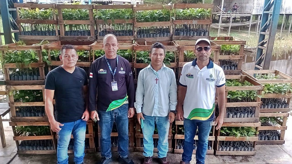 Mais de 4 mil mudas de Castanha do Brasil s&atilde;o entregues para comunidade em Juta&iacute;