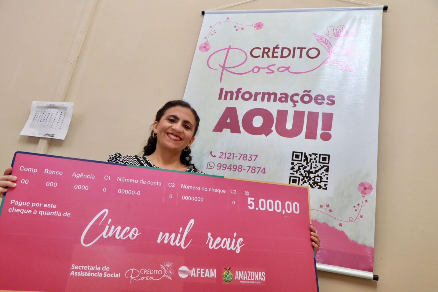 Feira de empreendedorismo em Manaus comemora um ano do Cr&eacute;dito Rosa