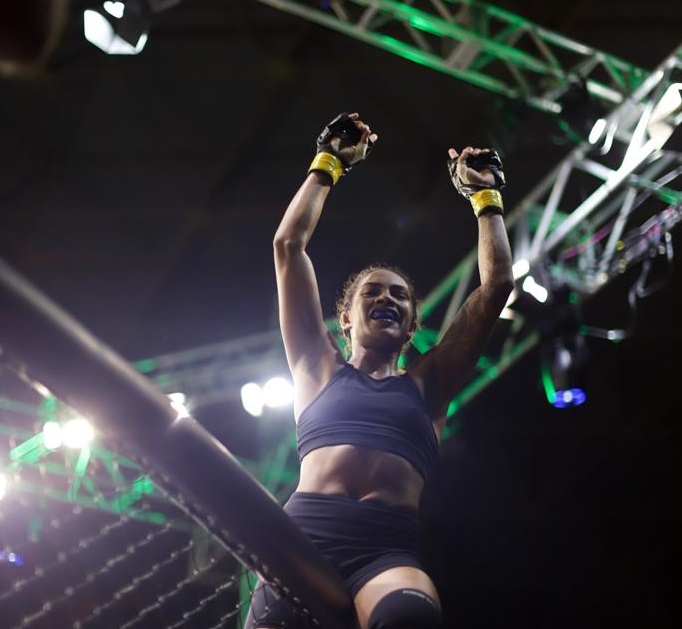 Atleta amazonense é campeã peso-mosca no Jungle Fight 114 Atleta amazonense é campeã peso-mosca no Jungle Fight 114