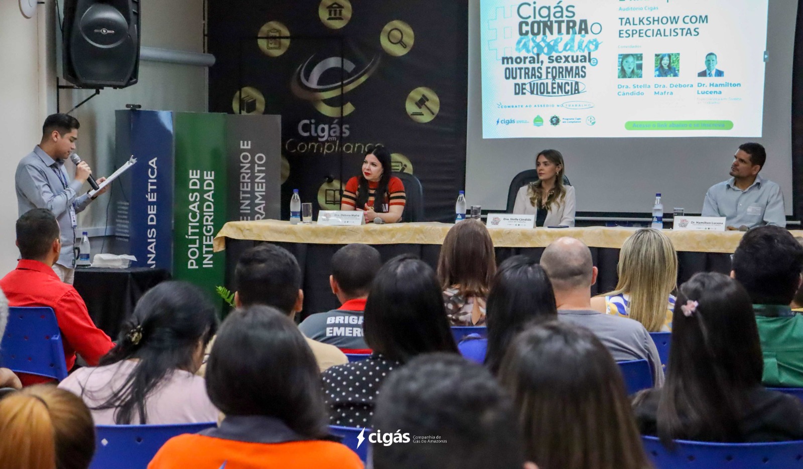 Campanha inédita da Cigás promove a sensibilização sobre assédio e outras formas de violência Campanha inédita da Cigás promove a sensibilização sobre assédio e outras formas de violência