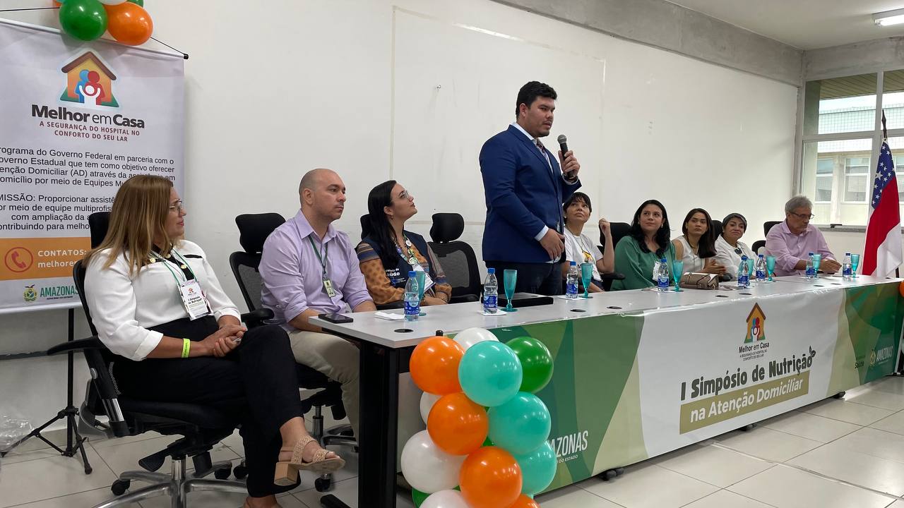 SES-AM promove o 1&deg; Simp&oacute;sio de Nutri&ccedil;&atilde;o na Aten&ccedil;&atilde;o Domiciliar