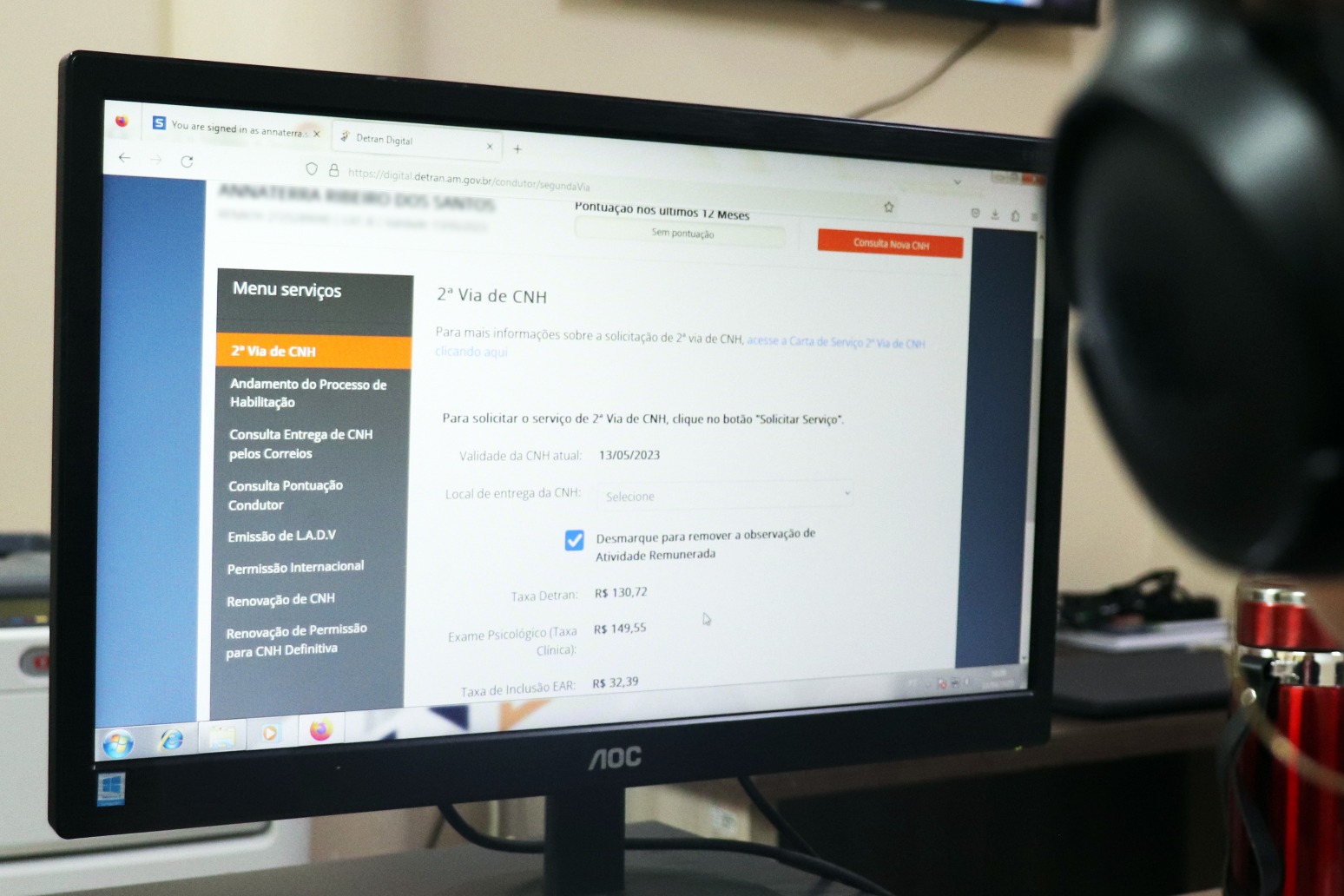 Condutores podem solicitar inclusão de Exercício de Atividade Remunerada em habilitação pelo site do Detran Condutores podem solicitar inclusão de Exercício de Atividade Remunerada em habilitação pelo site do Detran