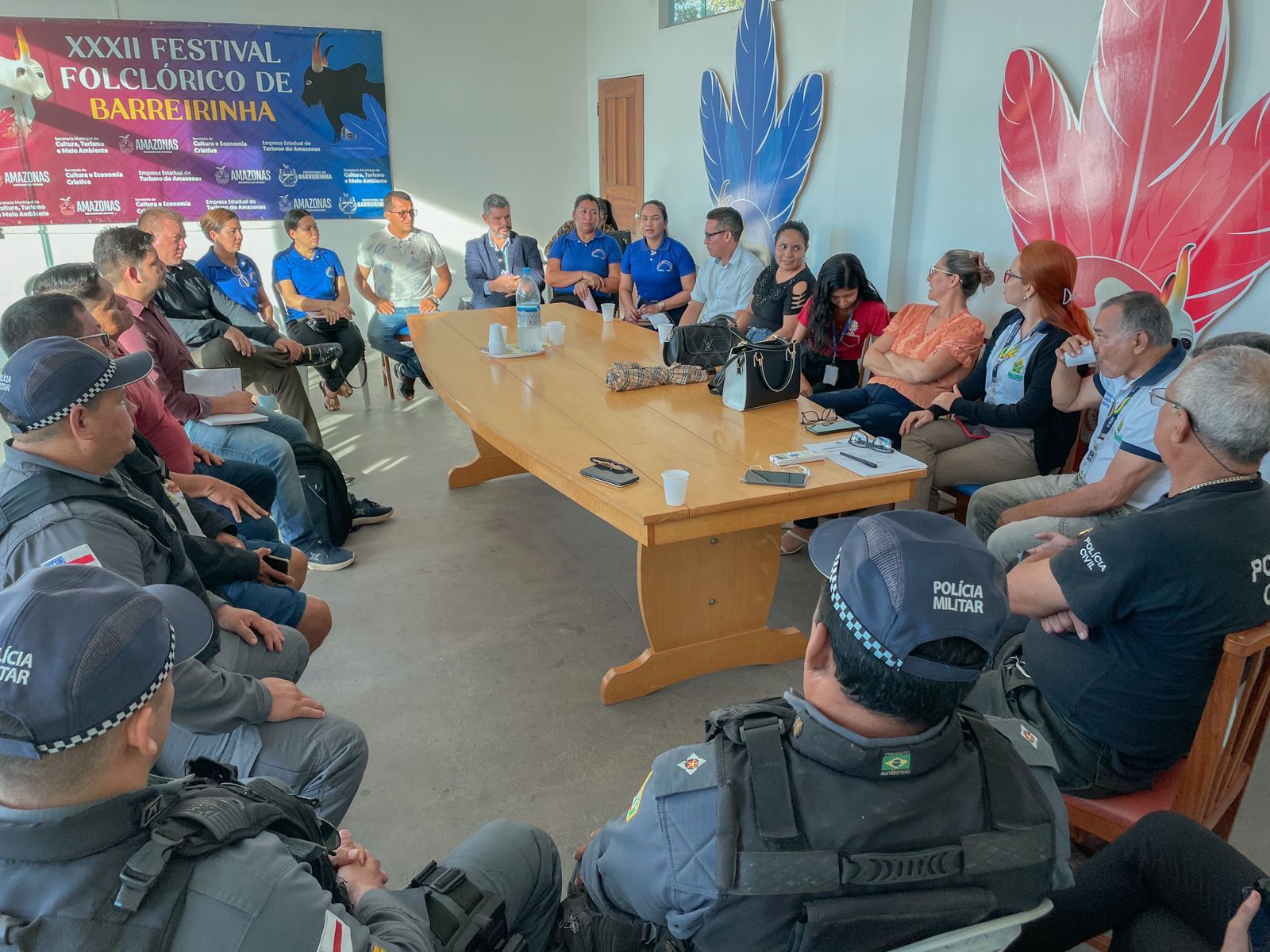 Prefeitura de Barreirinha participa da cria&ccedil;&atilde;o de Comit&ecirc; Interinstitucional para preven&ccedil;&atilde;o e seguran&ccedil;a nas escolas
