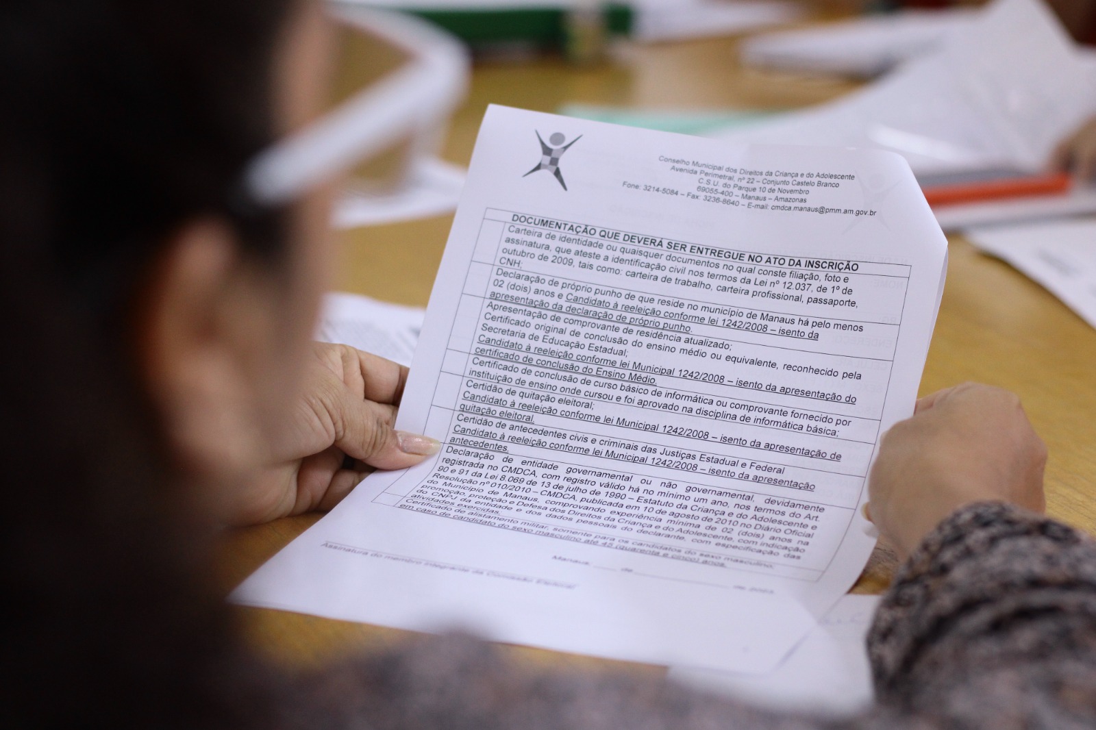 Inscrições para a candidatura ao cargo de conselheiro tutelar iniciam nesta segunda (17) em Manaus Inscrições para a candidatura ao cargo de conselheiro tutelar iniciam nesta segunda (17) em Manaus