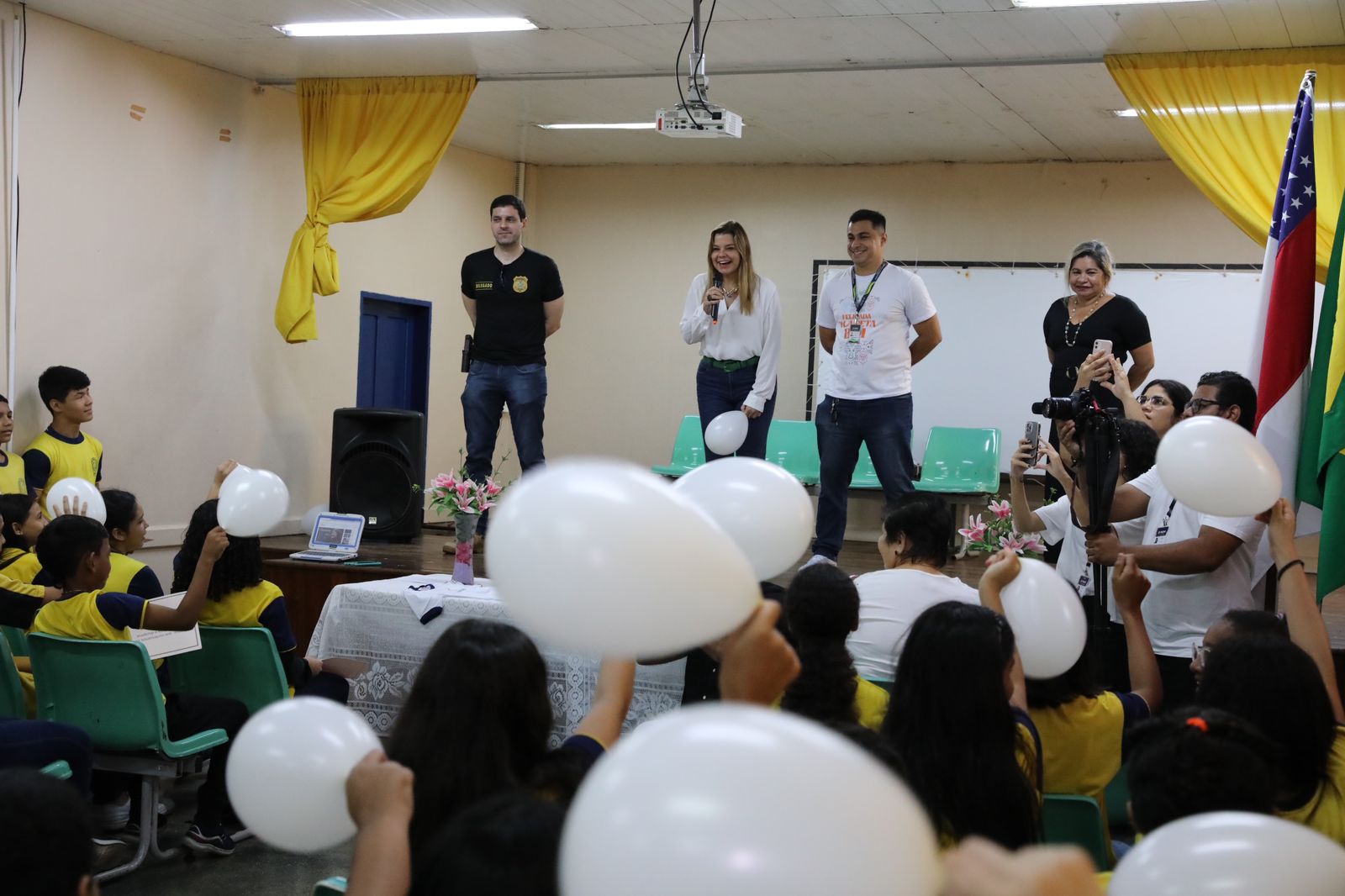 Escolas estaduais do Amazonas recebem o &lsquo;Dia D&rsquo; de cultura de paz