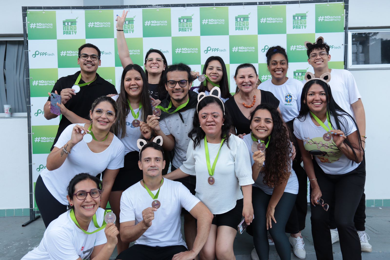 Colaboradores da FPFtech comemoram o Dia do Trabalhador com muita diversão na Nerd Party Colaboradores da FPFtech comemoram o Dia do Trabalhador com muita diversão na Nerd Party