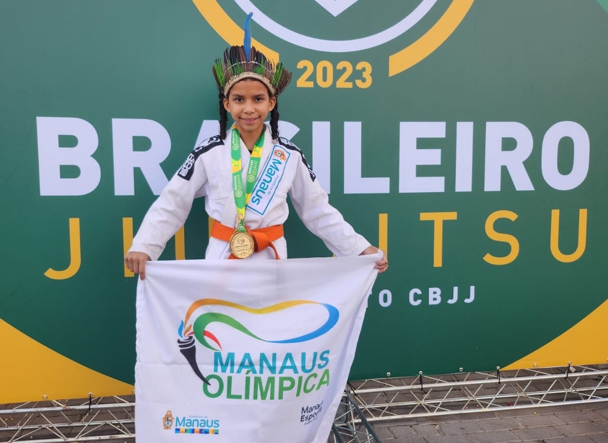 Atletas de Manaus conquistam 4 ouros e uma prata no primeiro dia do Brasileiro de Jiu-J&iacute;tsu