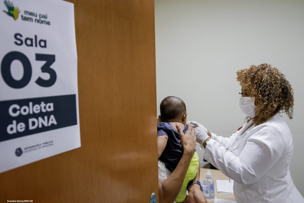 Mutirão garante reconhecimento de paternidade com oferta de exame de DNA Mutirão garante reconhecimento de paternidade com oferta de exame de DNA