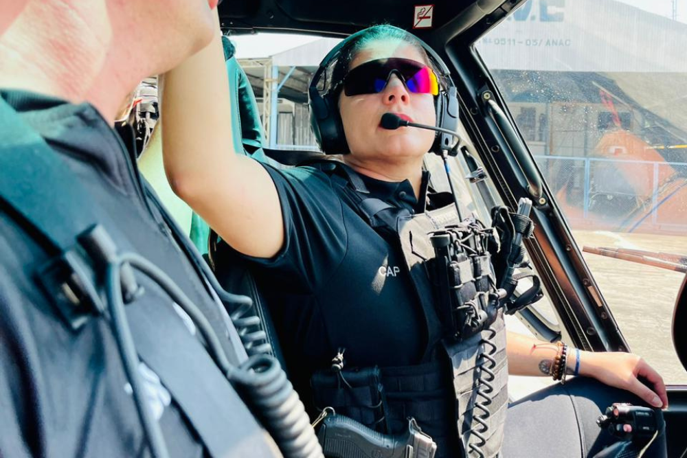 SSP-AM vai ganhar primeira capitã piloto em seu quadro de operações aéreas SSP-AM vai ganhar primeira capitã piloto em seu quadro de operações aéreas